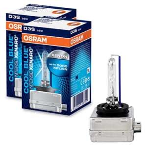 נורה קסנון D3S משווה צבע 35W תוצרת אוסרם גרמניה OSRAM